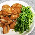mami＊s's cooksnap of when they made 豆苗炒め✦.