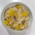 tamago大好き's cooksnap of when they made ☆簡単♪さつま芋と舞茸の炊き込みご飯☆.