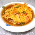 ＠迷子＠'s cooksnap of when they made カニかま使って天津飯！.