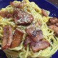 ゆーcha's cooksnap of when they made 簡単！カルボナーラ〜炭焼き人のパスタ〜.