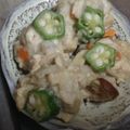 めがねりんご's cooksnap of when they made おからパウダーでオクラ肉団子.