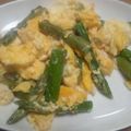 かんちゃん１２１０'s cooksnap of when they made お弁当にもう一品！アスパラ卵炒め.