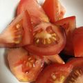 お願いひつじ's cooksnap of when they made 簡単美味☆完熟トマトのバルサミコサラダ.