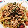 サビエルっ子's cooksnap of when they made ごま油で納豆！焼きそば☆.