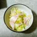 maknの食卓's cooksnap of when they made 簡単！キャベツの甘酢漬けでハムマヨサラダ.