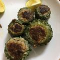 ながぴー♧'s cooksnap of when they made 簡単でくせになる♪ゴーヤの肉詰め.