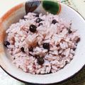 KUMI KUMI's cooksnap of when they made 赤飯？！もちもち赤えんどう豆ご飯。。.