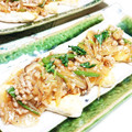 KUMI KUMI's cooksnap of when they made ［豆腐ステーキ 豚挽肉 玉葱あん ］.