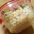 chou*'s cooksnap of when they made 覚えやすい！モチモチ具なし炊き込みご飯.
