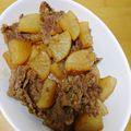 ☆hiroppy☆'s cooksnap of when they made 大根と牛バラかたまり肉の煮物.