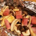 a_b_c's cooksnap of when they made なすのホイル焼き♡ベーコン＆キノコ味.