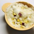 ＊ｎｏａ＊”'s cooksnap of when they made 話題入り☆レンジ3分ふかふかお芋蒸しパン.