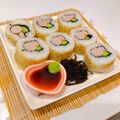 ゆにこーん☆'s cooksnap of when they made こどもごはん☆ミニカリフォルニアロール.