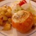 uyut's cooksnap of when they made オーブンで簡単♡まるごとパプリカの肉詰め.