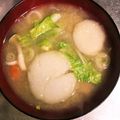 ムーミン☆ママ's cooksnap of when they made 里芋と白菜のお味噌汁♪.