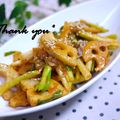 putimiko's cooksnap of when they made 蓮根のキムチ♡.
