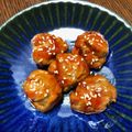 ☆さぶ☆☆'s cooksnap of when they made ＊握って丸めて！肉団子の甘酢あんかけ＊.