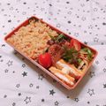 natu38's cooksnap of when they made ランチに★残った野菜で簡単和風チャーハン.