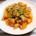 saalalan's cooksnap of when they made 鶏ももとじゃがいもの照りマヨ炒め.
