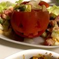 にゃんだろー's cooksnap of when they made ハロウィンに♪トマトカップのツナサラダ.