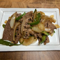 STfam's cooksnap of when they made 【超簡単】牛肉と玉ねぎの甘辛柚子胡椒炒め.