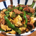 低カロ探検隊's cooksnap of when they made 簡単安い！豚肉ピーマン卵のオイスター炒め.