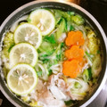 yonnyo's cooksnap of when they made ねぎをまるっと一本使い☆ねぎ塩鍋.