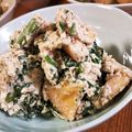低カロ探検隊's cooksnap of when they made 春菊と柿de霜月の彩り白和え.