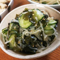 低カロ探検隊's cooksnap of when they made しらたきときゅうりの酢の物.