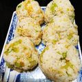 むっちゃんエプロン's cooksnap of when they made 大根の葉の簡単おにぎり.