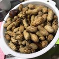 たまちゃんかわゆい。's cooksnap of when they made 生の落花生の茹で方 2017年バージョン.