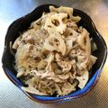 すーたんのガガ☆'s cooksnap of when they made レンコンと牛肉のきんぴら.