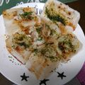 4double5's cooksnap of when they made 外はサクサク・中はもちもち『揚げ餅』.