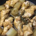 餅ちゃん's cooksnap of when they made 手羽元の味ぽん煮.