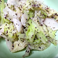 美味しい大好き's cooksnap of when they made キャベツのゆかり和え.