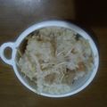 reboru's cooksnap of when they made 塩麹でえのきと茗荷の炊き込みご飯.