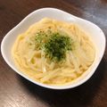 四児のハハ's cooksnap of when they made ✿5分でできる✿卵で簡単釜揚げうどん.