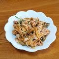 msft5632's cooksnap of when they made 豚と水菜のピリ辛味噌キムチ.