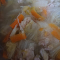 さっちゃん３２'s cooksnap of when they made ねぎをまるっと一本使い☆ねぎ塩鍋.
