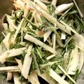 タイガーりり's cooksnap of when they made 大根と水菜とかにかまのマヨポンサラダ.