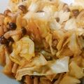ＭＩ−ＳＡＮ's cooksnap of when they made 簡単副菜☆キャベツとしめじ『だけ』炒め.