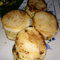 ごはん好きパンも好き's cooksnap of when they made 長いもと鶏ひき肉のはさみ焼き～♪♪.