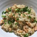 陸ケミ's cooksnap of when they made 麹生活☆舞茸と焼き鮭の炊き込みご飯.