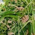 chaco213's cooksnap of when they made ピーマンと豆苗のツナ和え.