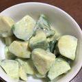 お料理勉強中、、's cooksnap of when they made アボカドときゅうりのサラダ.