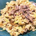クックZBW05K☆'s cooksnap of when they made ♡簡単！納豆とイカ塩辛の炒飯♡.