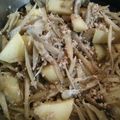 kohada2251's cooksnap of when they made じゃがゴボウ.