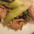 くろ蜜きな粉's cooksnap of when they made 鶏肉と青梗菜のオイマヨ炒め.