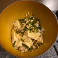 ぬこたん✩'s cooksnap of when they made 食材3つ！安ウマ簡単！ニラ豆腐丼.