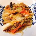 nekonya's cooksnap of when they made チャプチェ風♡白菜と牛肉の春雨炒め＊＊.